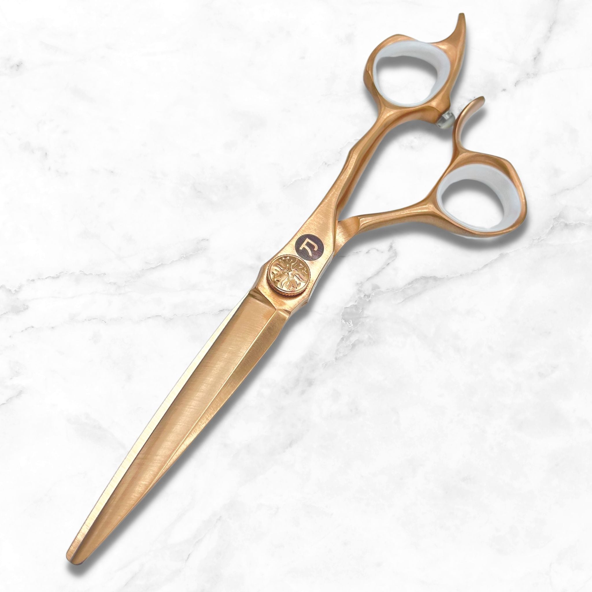 Cesoie/forbici per tagliare i capelli d'oro